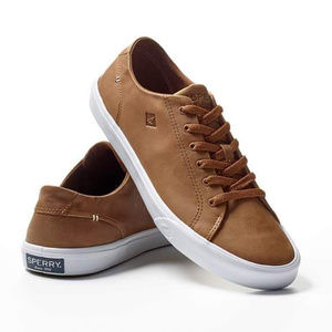 sperry brown sneakers